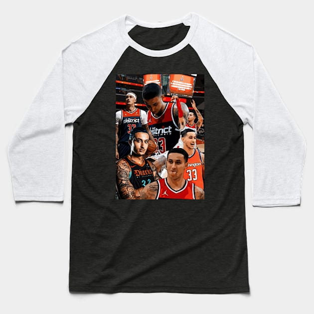 Kyle Kuzma Basketball Baseball T-Shirt by Playful Creatives